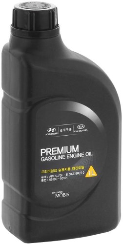 Hyundai/KIA Premium Gasoline SAE 5W20 SL/GF-3