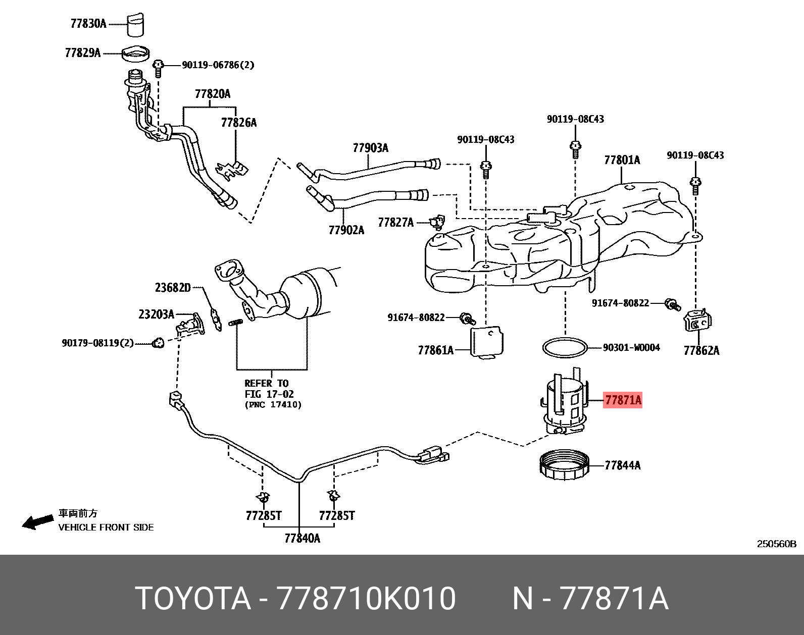 TOYOTA HILUX 202006- GENUINE PARTS