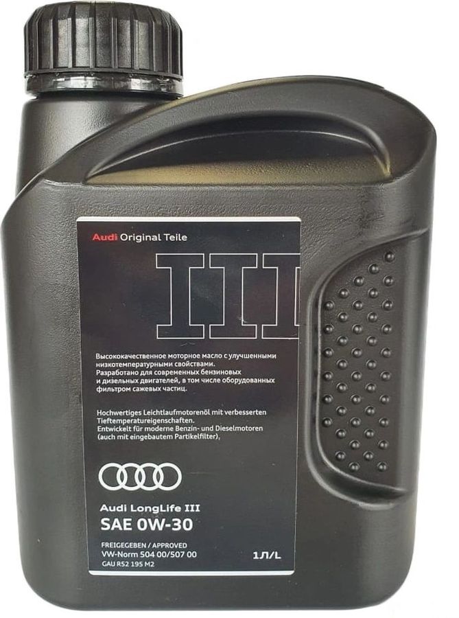 Масло моторное "VAG LongLife III Audi 0W-30", 1л