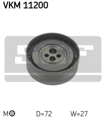 Ролик натяжной ремня ГРМ, SKF, VKM11200