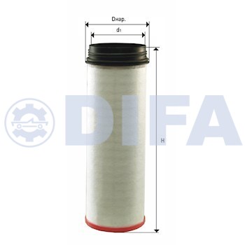 Элемент безопасности фильтрующий воздушный