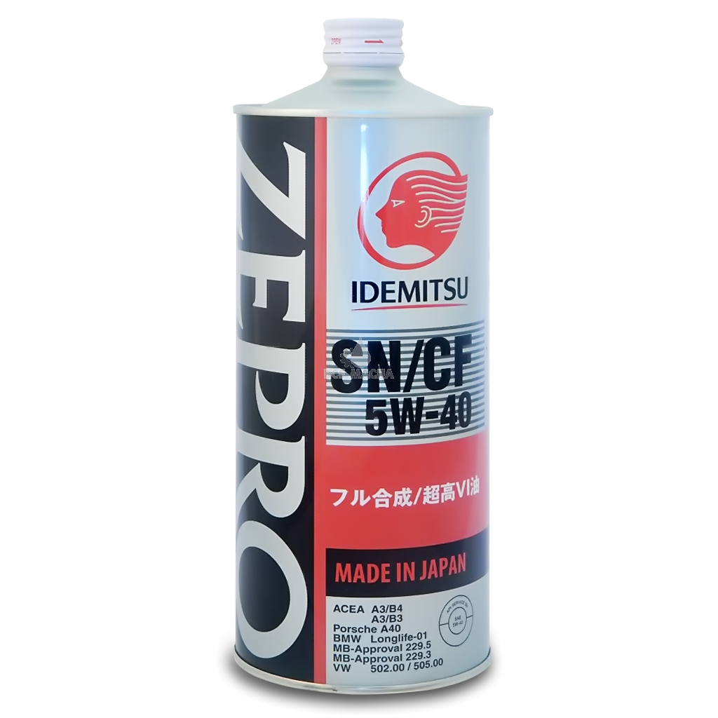 Масло моторное "IDEMITSU Zepro Euro Spec SN/CF 5W-40", 1л