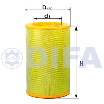 Элемент фильтрующий воздушный