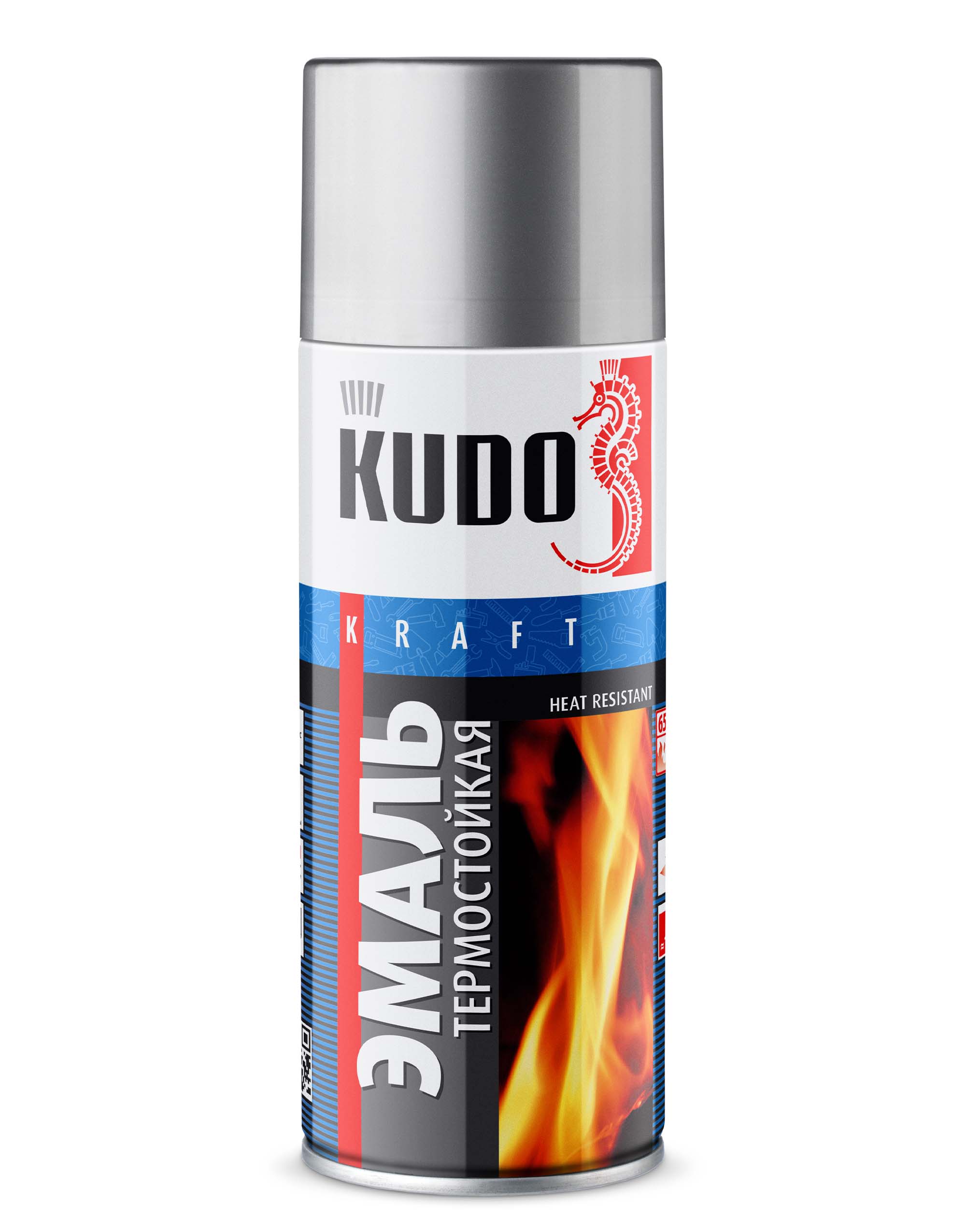 Краска термостойкая Kudo KU-5001