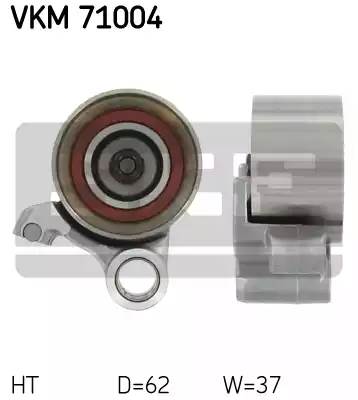 Ролик натяжной ремня ГРМ, SKF, VKM71004