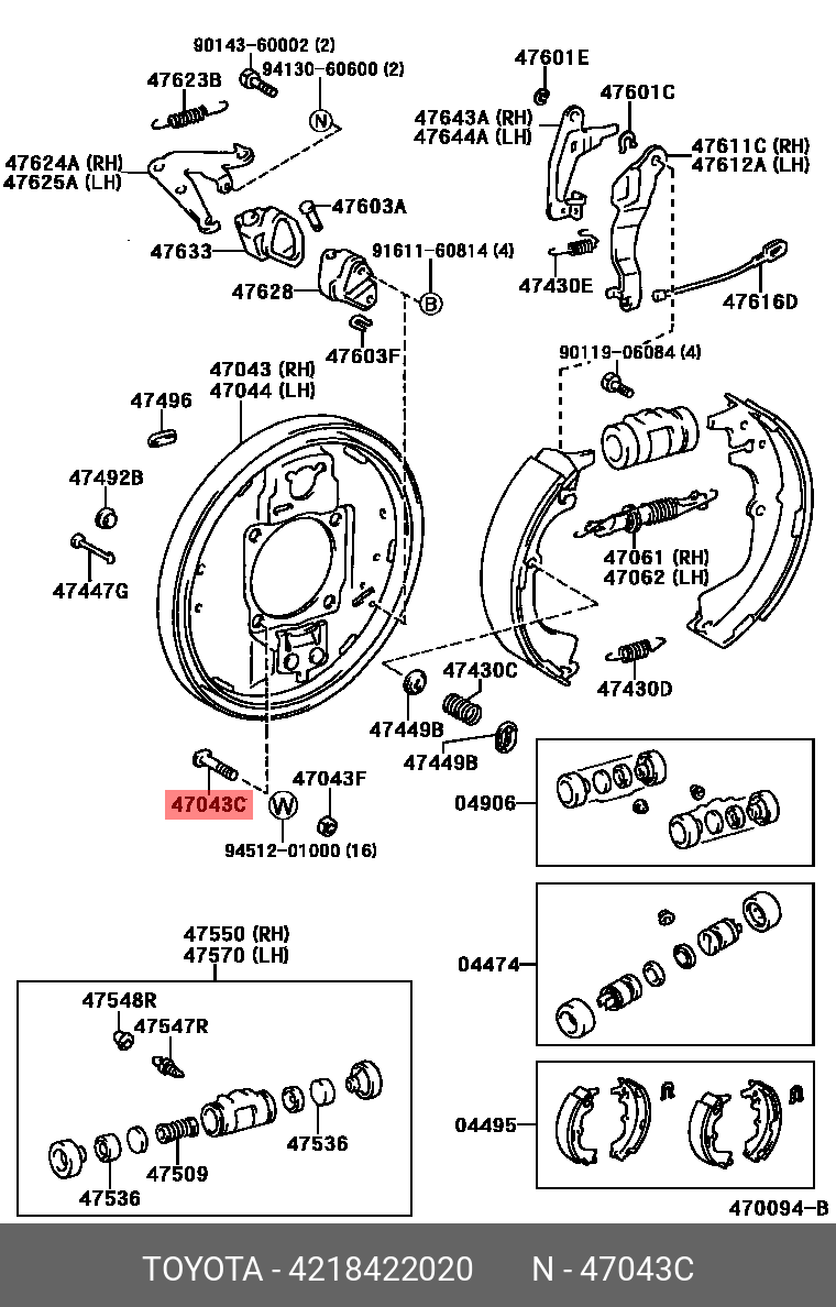 LVN/ CRE/ TRN/ MRN 199106 - 199808, BOLT(FOR BACKING PLATE TO REAR AXLE HOUSING SETTING)