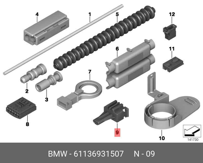 Bmw пластиковая. BMW 61 13 6 906 535. BMW 61 12 0 142 318. Наконечник силового провода БМВ е70. BMW 61 13 6 907 388.