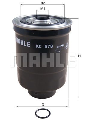 Фильтр топливный KC 578D