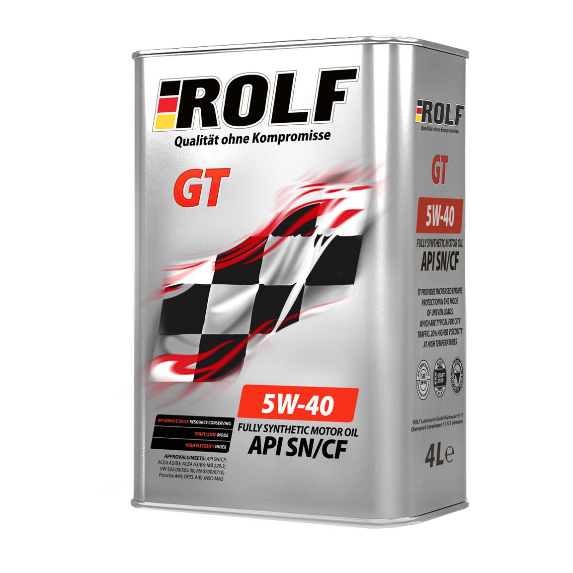 ROLF GT 5W40 4л 322229