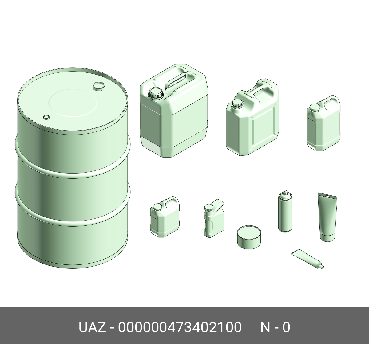 Transmission Oil UAZ 0000-00-4734021-00