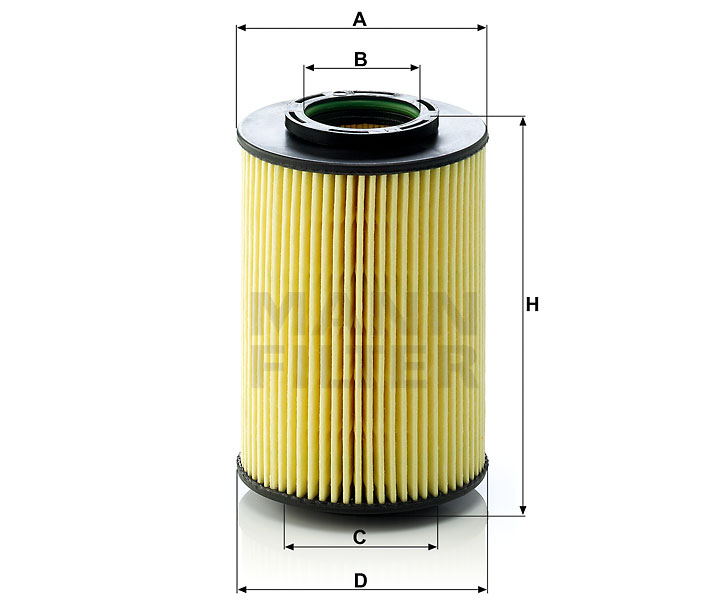 MANN FILTER фильтр масляный