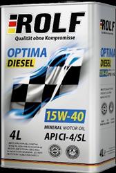 Optima Diesel SAE 15w40 API CI-4/SL 4л