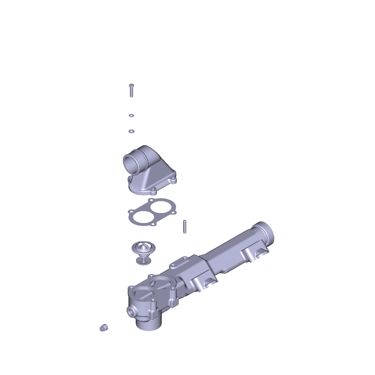 Шпилька М8х25 корпуса механизма управления переключением передач
