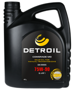 Масло DETROIL Comgrade MG 75W-90 GL-4 Semi-Synthetic (4л)