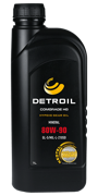 Масло DETROIL Comgrade HG 80W-90 GL-5 Mineral (1л)