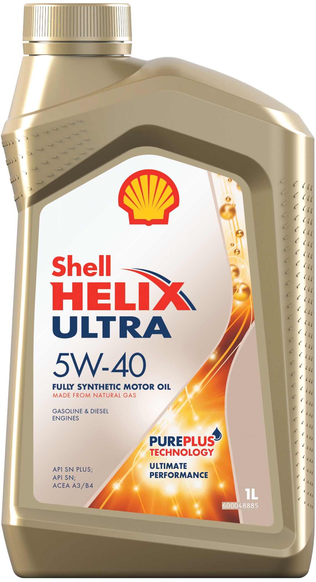 Масло моторное синтетическое "Helix Ultra 5W-40", 1л