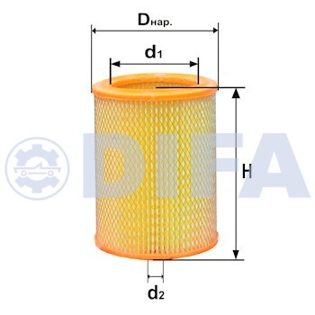 Элемент безопасности фильтрующий воздушный