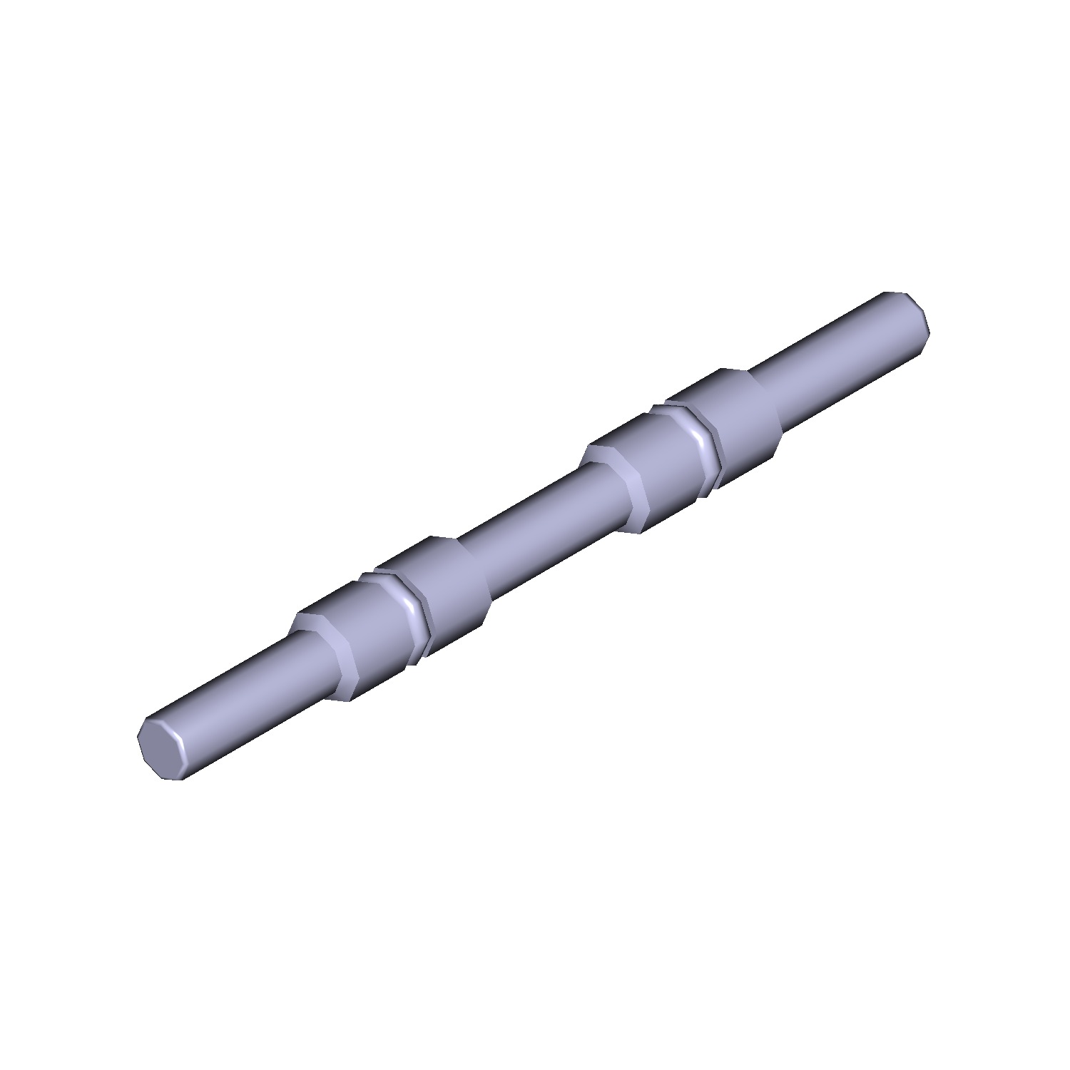 Золотник воздухораспределителя с кольцами