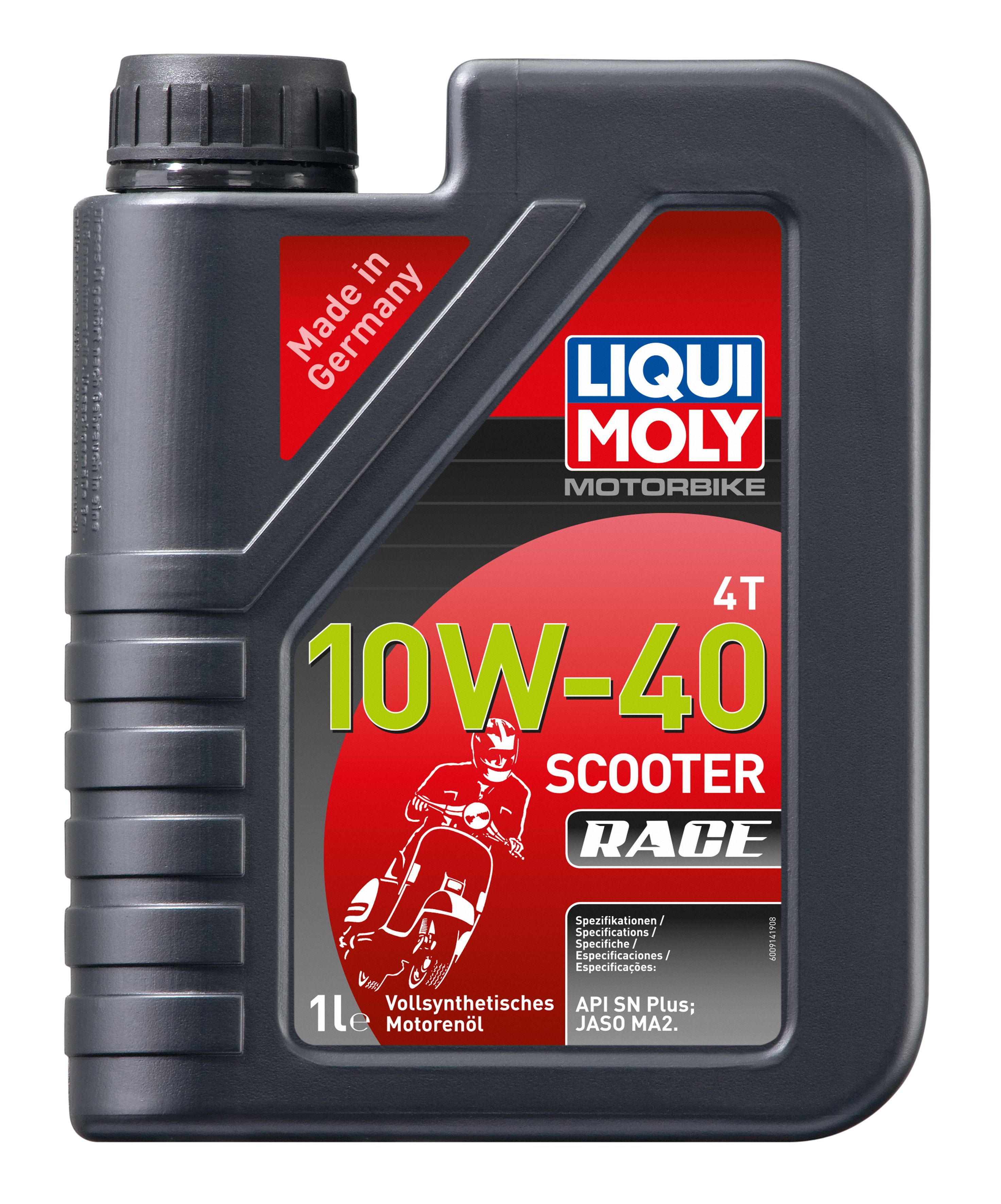 Масло моторное Liqui Moly Motorbike 4T 10W40 Scooter Race
