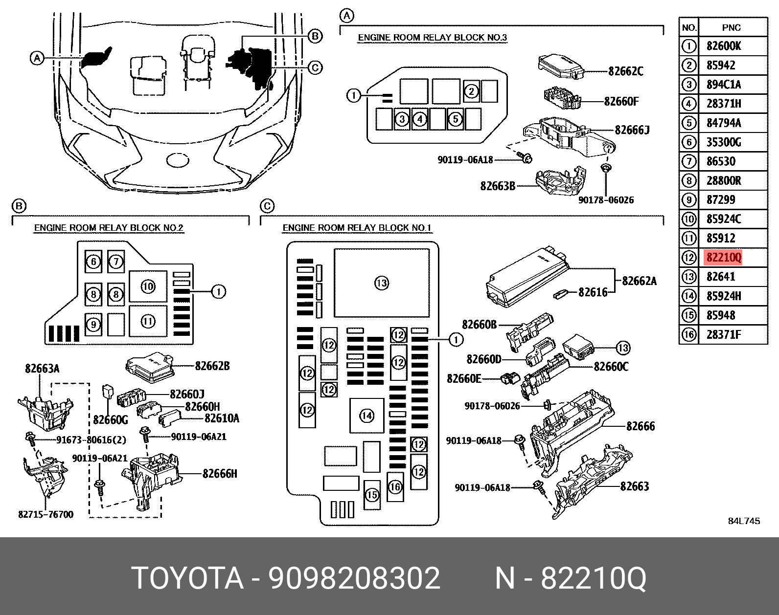 Autoradio TOYOTA 8612052023 YARIS JPP TOYOTA CN-TS0820A