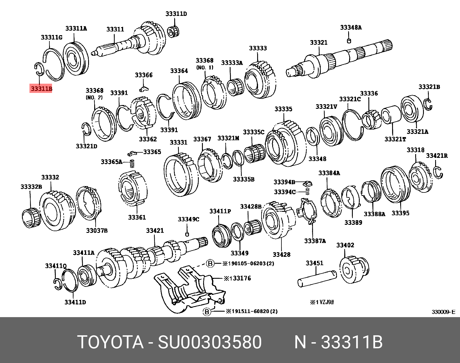 86 201608-, RING, SHAFT SNAP (FOR FRONT BEARING)