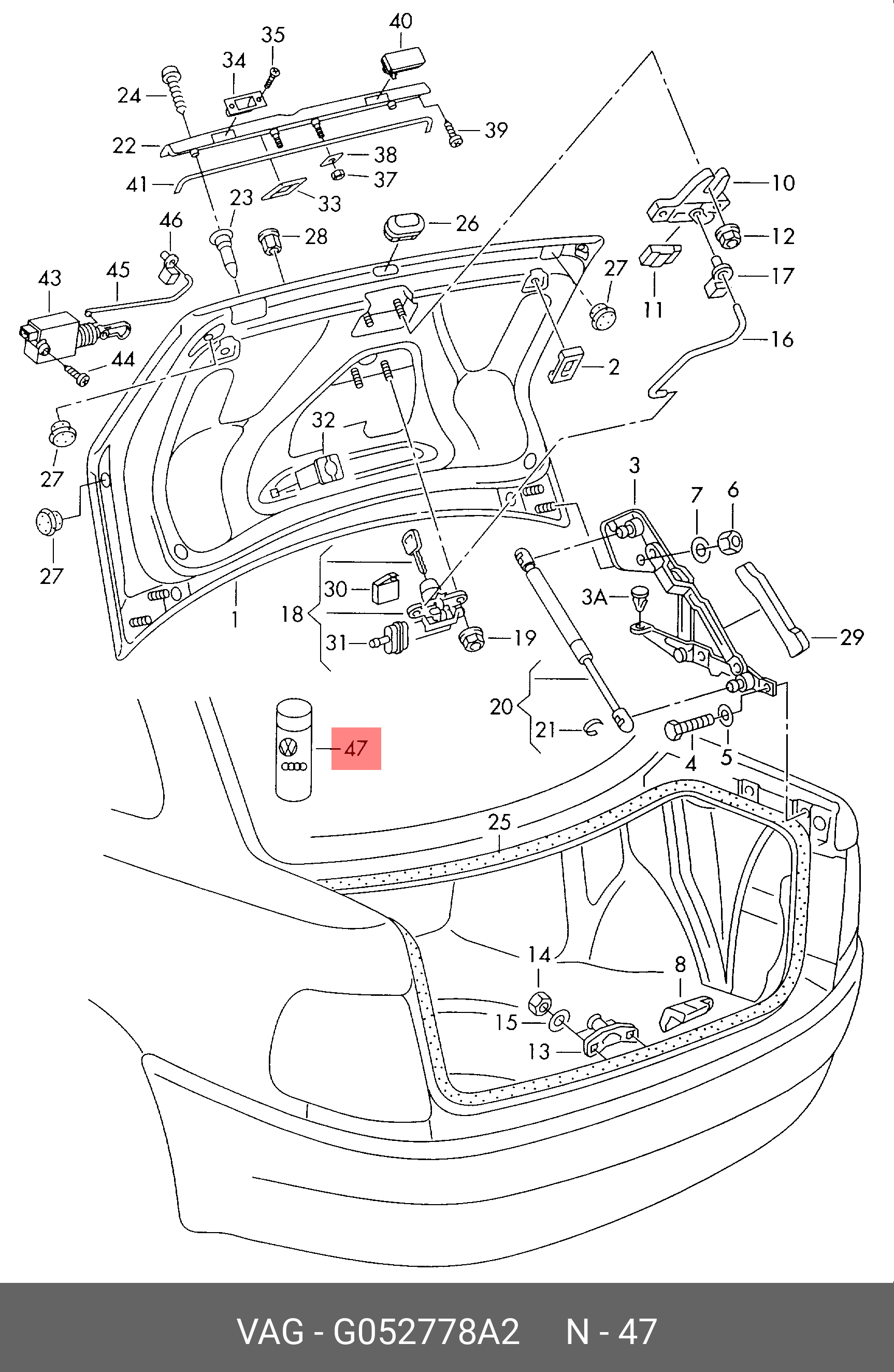 VAG G   052 778 A2