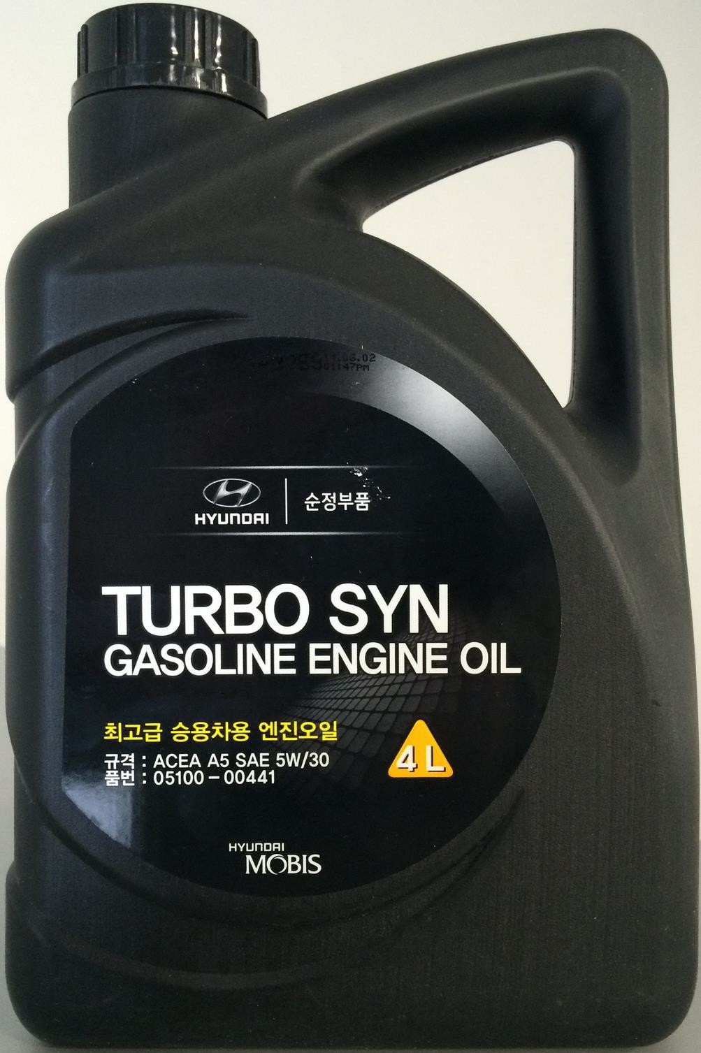 Hyundai turbo syn sae 5w-30 sm/gf-4, 4л