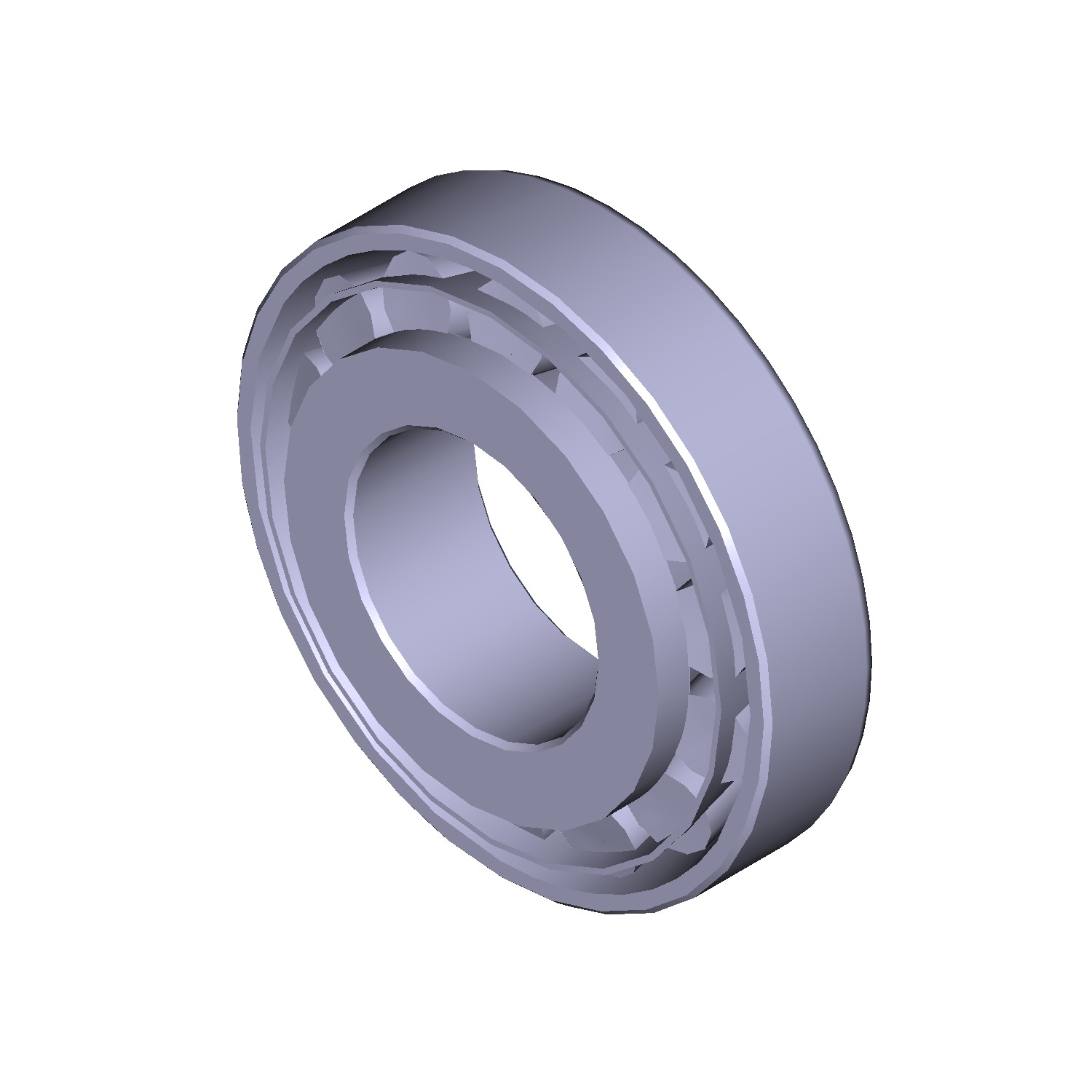 Подшипник роликовый конический промежуточного вала задний