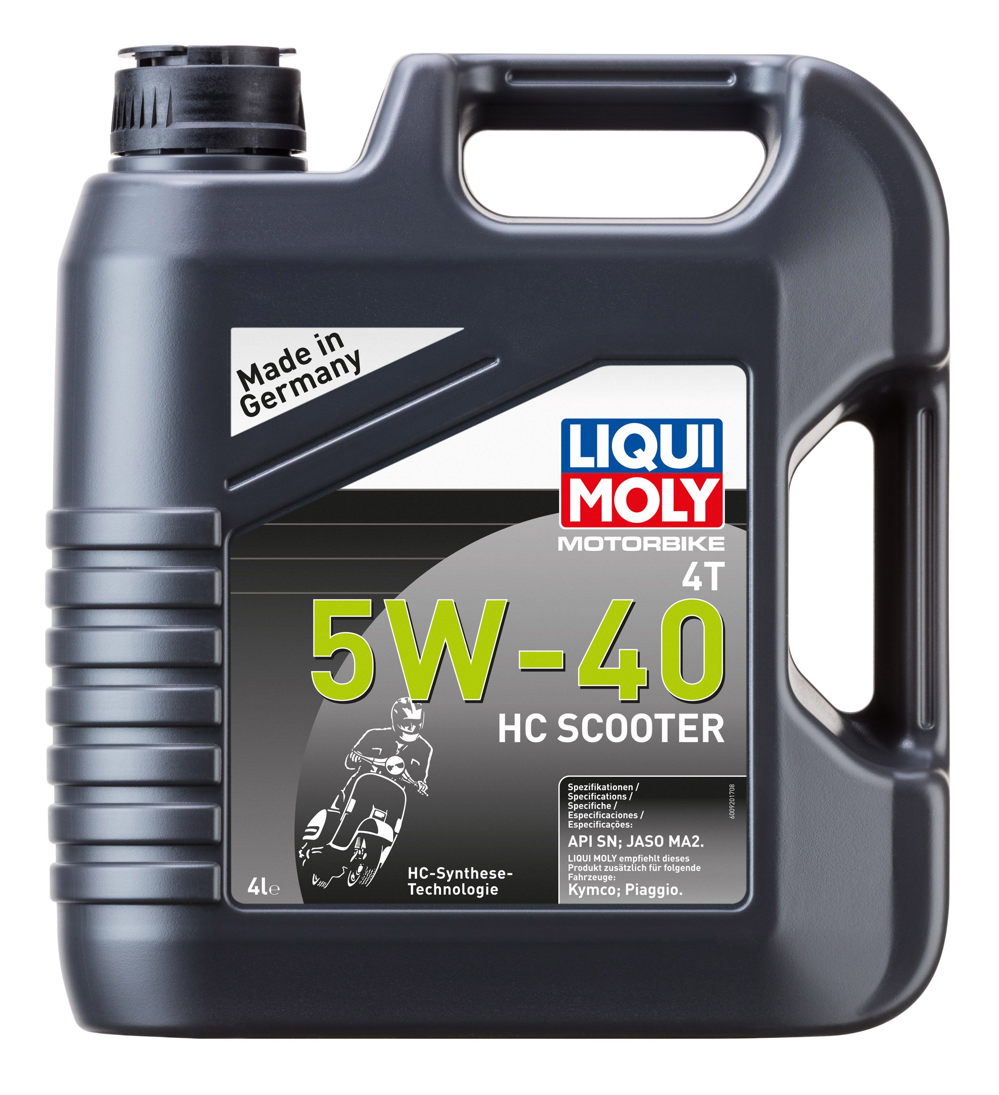 Масло моторное Liqui Moly Motorbike 4T 5W40 HC Scooter