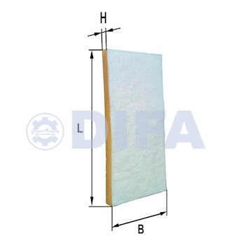 Фильтр кабины пылевой