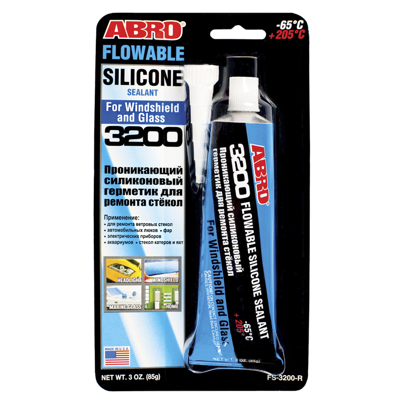 Герметик силиконовый Abro FS-3200