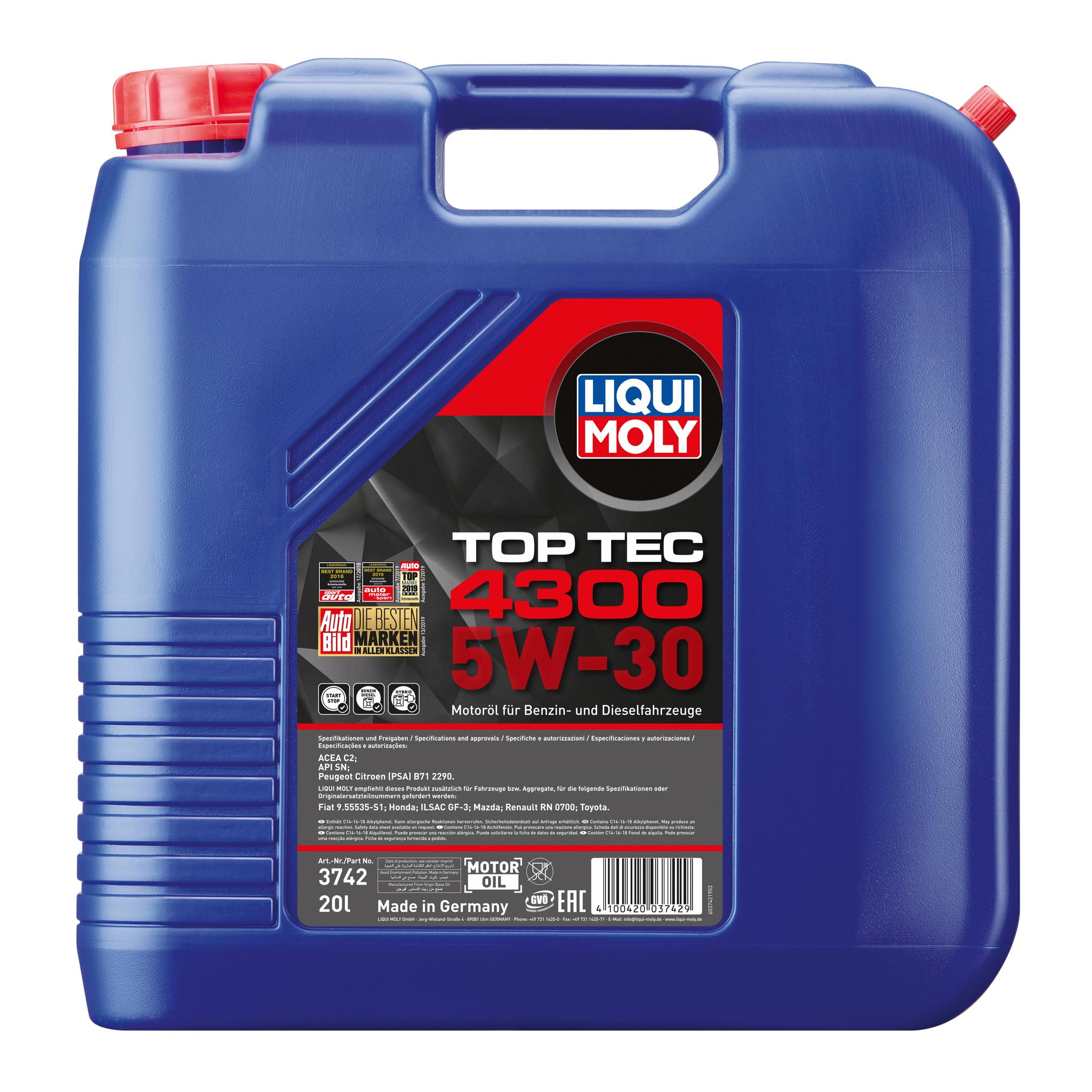 Liqui Moly Top Tec 4300 SAE 5W-30