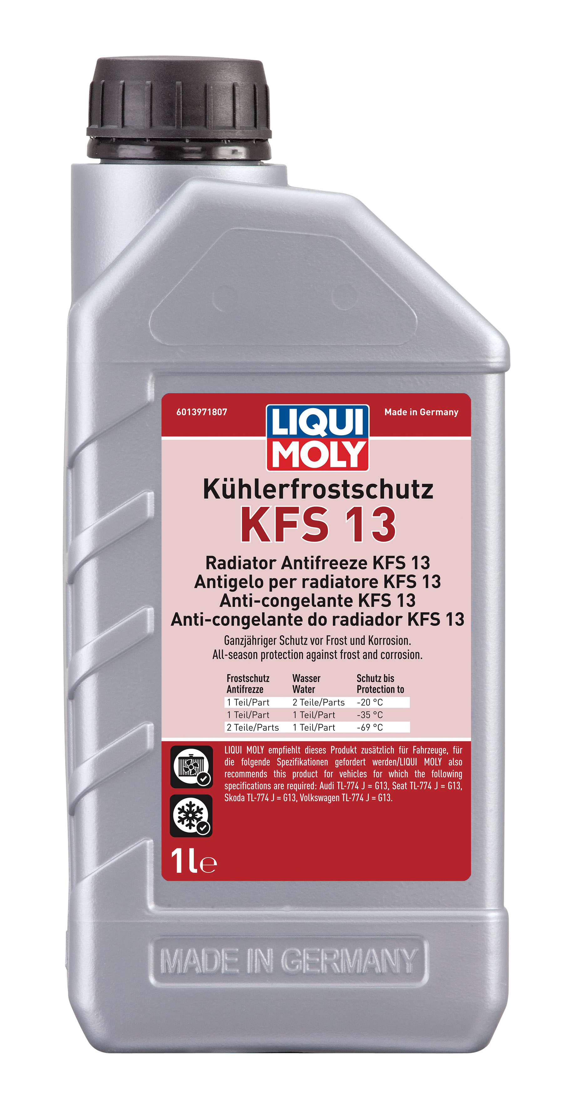 LIQUI MOLY Антифриз-концентрат G13 1л (красный)