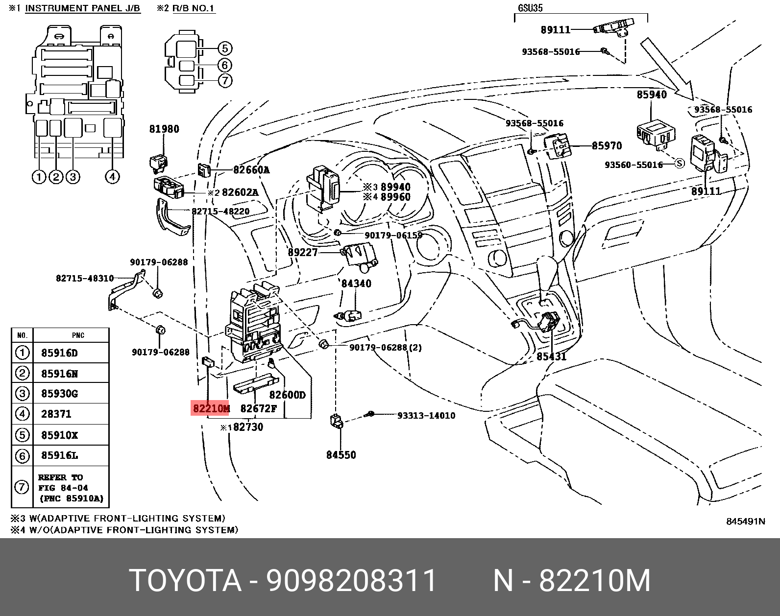 Autoradio TOYOTA 8612052023 YARIS JPP TOYOTA CN-TS0820A