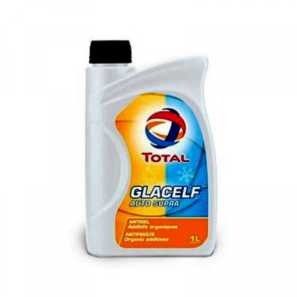 Антифриз TOTAL Glacelf Auto Supra -69 C (1л) оранжевый