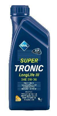(1 L) SUPER TRONIC LONGLIFE III SAE 5W-30 (спецификация: ACEA A3/B3, A3/B4, C3) (допуск: MB 229.51; VW 503 01, 504 00, 507 00; BMW Longlife-04; Porsche C30)
