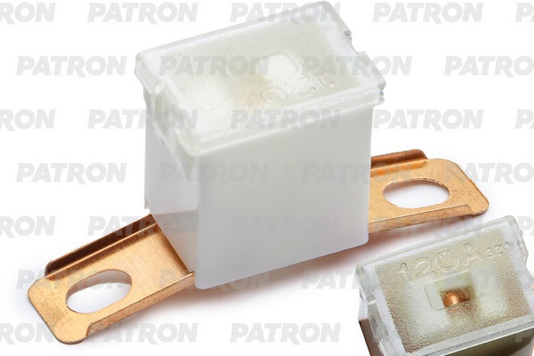 PATRON Предохранитель блистер 1шт PLA Fuse (PAL298) 120A белый 36x12x21.5mm