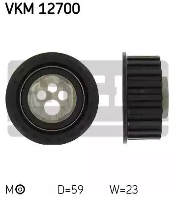 Ролик натяжной ремня ГРМ, SKF, VKM12700